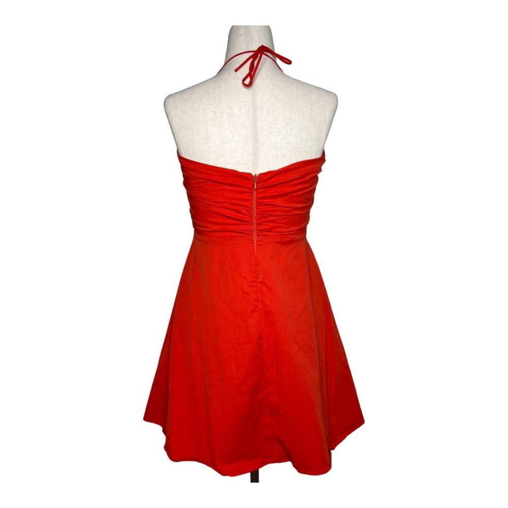 Zara Halter Mini Flare Dress - Picture 2 of 9